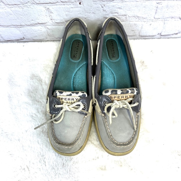 🚫SOLD! |•SPERRY•| Leather Top-Siders Animal Print - Picture 5 of 9